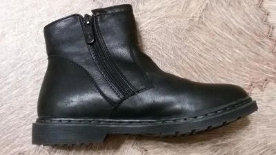 Лот: 5988335. Фото: 1. ботинки демисезонные кожанные... Ботинки