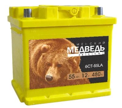 Лот: 8749324. Фото: 1. аккумулятор тюменский медведь... Аккумуляторы