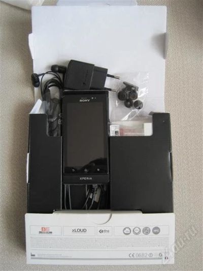 Лот: 2787699. Фото: 1. Sony Xperia Sola Mt27i гарнитура... Смартфоны