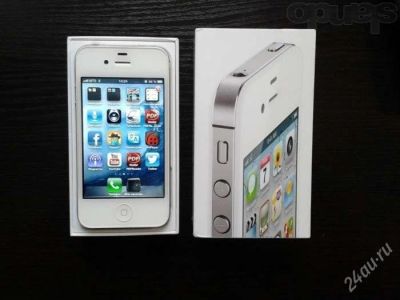 Лот: 2410503. Фото: 1. Iphone 4s 16 gb новый белый и... Смартфоны