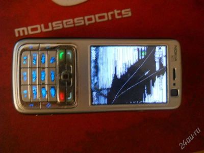 Лот: 1779740. Фото: 1. Nokia N73 (требуется замена экрана... Кнопочные мобильные телефоны