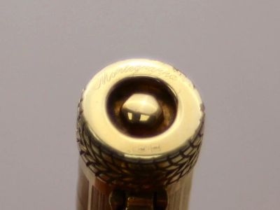 Лот: 11654278. Фото: 1. Золотая шариковая ручка Montegrappa. Ручки шариковые, перьевые