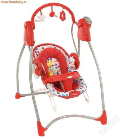Лот: 2132893. Фото: 1. graco качели электронные swing... Ходунки, прыгунки, качели