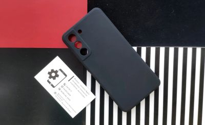 Лот: 20018359. Фото: 1. Чехол для Galaxy s21fe черный... Чехлы, бамперы