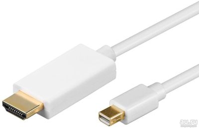 Лот: 13205099. Фото: 1. Кабель miniDisplayPort to HDMI... Шнуры, кабели, разъёмы