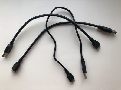 Лот: 21325739. Фото: 1. Кабель USB3.0 A - MicroUSB3.0... Шлейфы, кабели, переходники
