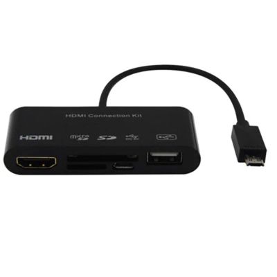 Лот: 8489578. Фото: 1. Micro USB mhl для HDMI HDTV Адаптер... Дата-кабели, переходники