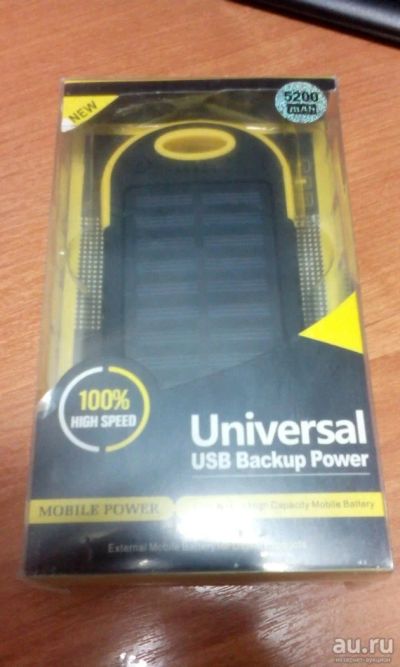 Лот: 10506347. Фото: 1. power bank universal usb backup... Внешние, портативные аккумуляторы для смартфонов (Power bank)