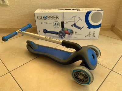 Лот: 16139327. Фото: 1. Самокат Globber elite light. Самокаты