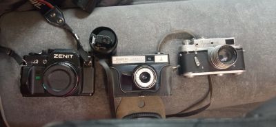 Лот: 23562032. Фото: 1. Зенит фотоаппарат. Объективы