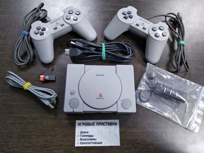 Лот: 16073378. Фото: 1. Sony Playstation Classic PS. Прошита... Консоли