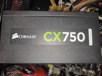 Лот: 17947947. Фото: 1. Блок питания ATX Corsair CX750. Корпуса, блоки питания