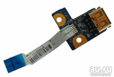 Лот: 13204769. Фото: 1. USB доп плата для ноутбука HP... Шлейфы, кабели, переходники