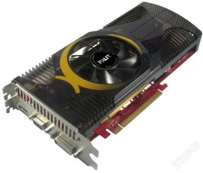Лот: 801209. Фото: 1. видеокарта (palit) pci-e 512mb... Видеокарты