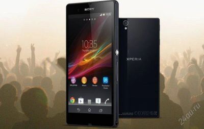 Лот: 2833565. Фото: 1. sony xperia z black рст. Смартфоны