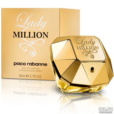 Лот: 8763525. Фото: 1. Paco Rabanne Lady Million / Пако... Женская парфюмерия
