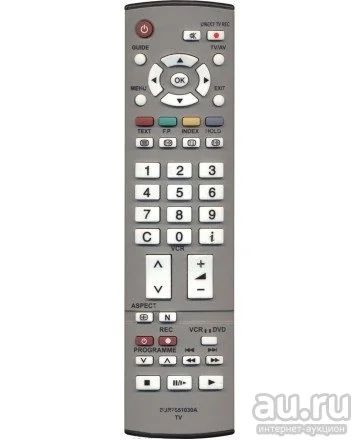 Лот: 14855556. Фото: 1. ПУЛЬТ Panasonic EUR7651030A (TV. Пульты ДУ