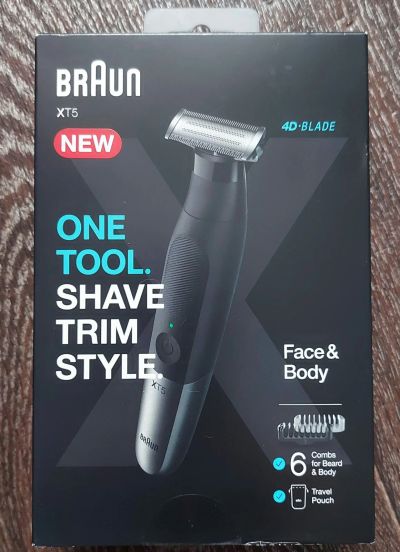 Лот: 18781942. Фото: 1. Триммер электрический Braun XT5100... Укладка и стрижка волос, бритьё, эпиляция