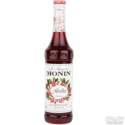 Лот: 18034283. Фото: 1. Сироп Monin Клюква 1л. Приправы, специи