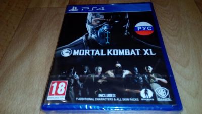 Лот: 9754402. Фото: 1. Mortal Kombat XL PS4 / Новый... Игры для консолей