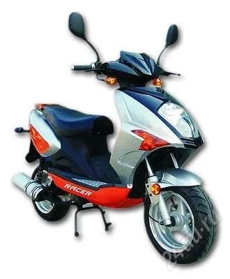 Лот: 1084681. Фото: 1. Скутер RACER MT50QT-19E PHANTOM... Мотороллеры, мопеды