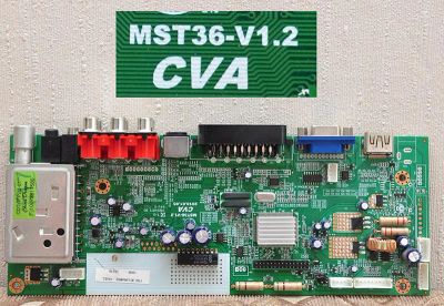 Лот: 5939391. Фото: 1. Майн MST36-V1.2 тв.Эриссон 19LJ08. Печатные платы