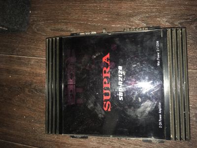 Лот: 14629096. Фото: 1. Усилитель Supra 2x120. Усилители