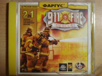 Лот: 1323740. Фото: 1. диск 911 fire rescue. Игры для ПК
