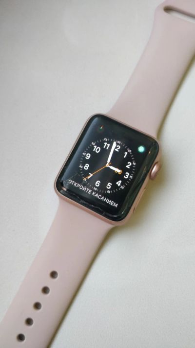 Лот: 12881191. Фото: 1. Apple watch 3 38мм. Смарт-часы, фитнес-браслеты, аксессуары