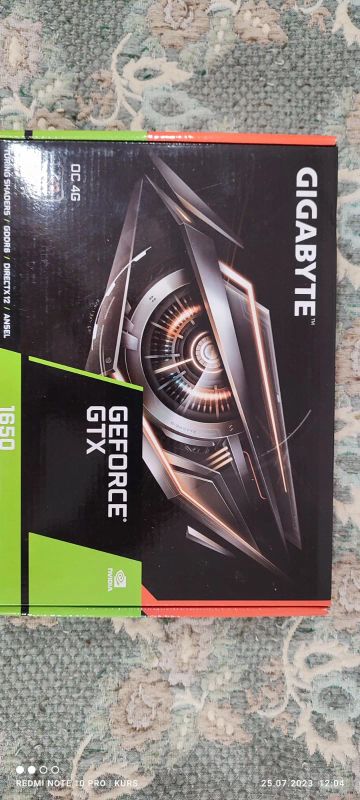 Лот: 20618439. Фото: 1. Видеокарта GeForce 1650GTX. Видеокарты