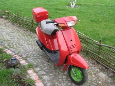 Лот: 1763634. Фото: 1. YAMAHA MINT Огонь-мопед состояние... Мотороллеры, мопеды