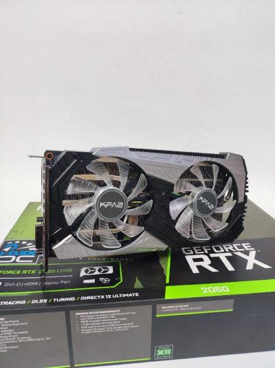 Лот: 19612206. Фото: 1. Видеокарта KFA2 GeForce RTX 2060... Видеокарты