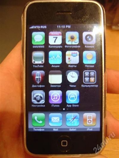 Лот: 791347. Фото: 1. Apple iPhone 2G 4Gb Оригинал... Смартфоны
