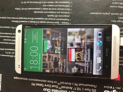 Лот: 11971958. Фото: 1. Htc one m7 dual sim. Смартфоны