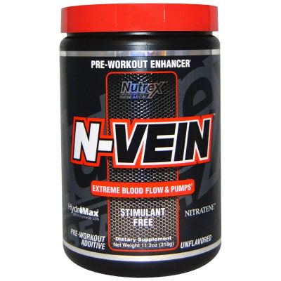 Лот: 9744658. Фото: 1. N-Vein 318гр Nutrex Research Labs... Спортивное питание, витамины