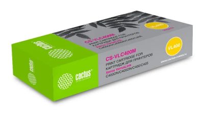 Лот: 24949474. Фото: 1. Картридж_лазерный Cactus CS-VLC400M... Картриджи, расходные материалы