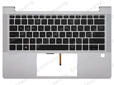 Лот: 25527640. Фото: 1. Топ-панель M24295-251 для HP серебряная... Клавиатуры для ноутбуков