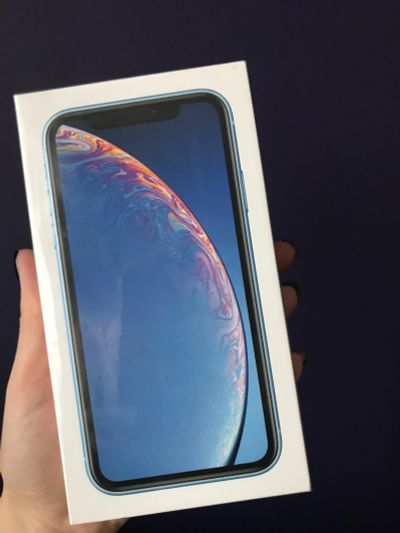Лот: 18448880. Фото: 1. Apple iPhone XR Blue 128 Gb. Смартфоны