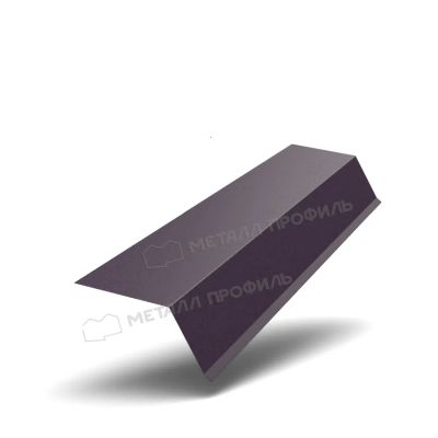 Лот: 24020855. Фото: 1. Планка капельник 79х55х2000 (VALORI-20-Violet-0... Кровельные материалы