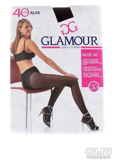 Лот: 11825699. Фото: 1. Новые колготки glamour aloe 40... Колготки, чулки