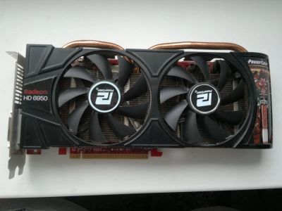Лот: 3290814. Фото: 1. Radeon 6950 PowerColor 2gb артефачит... Видеокарты