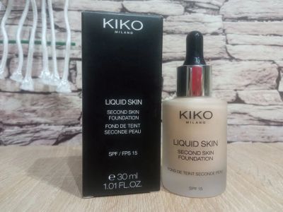 Лот: 23503626. Фото: 1. Тональная основа kiko milano 01. Макияж