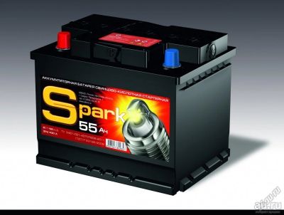 Лот: 8721791. Фото: 1. Аккумулятор Spark 55А. Аккумуляторы