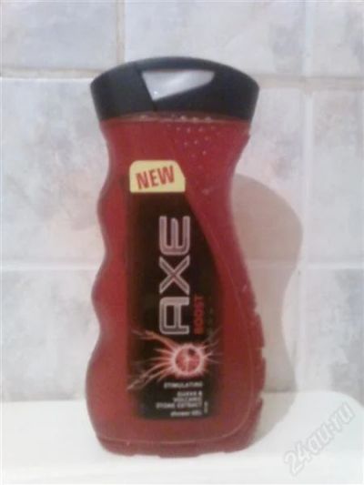 Лот: 1301736. Фото: 1. Гель для душа AXE BOOST. Унисекс парфюмерия
