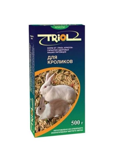 Лот: 5854798. Фото: 1. Корм TRIOL Криспи для кроликов... Корма