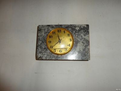 Лот: 13261724. Фото: 1. Часы "Молния" в мраморе, тяжелые. Оригинальные наручные часы