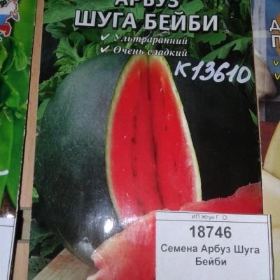 Лот: 9125048. Фото: 1. Семена / Арбуз / Шуга / Бейби... Овощи