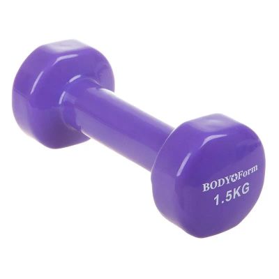 Лот: 22354340. Фото: 1. Гантель виниловая 1,5 кг Body... Гантели