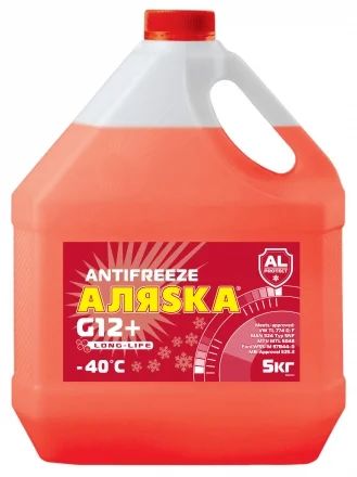 Лот: 11249216. Фото: 1. Антифриз Long Life G12+ Аляска... Масла, жидкости