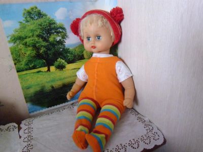 Лот: 10759744. Фото: 1. Кукла мягконабивная, 50 см. Куклы и аксессуары